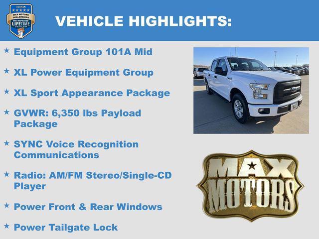 used 2015 Ford F-150 car, priced at $23,293