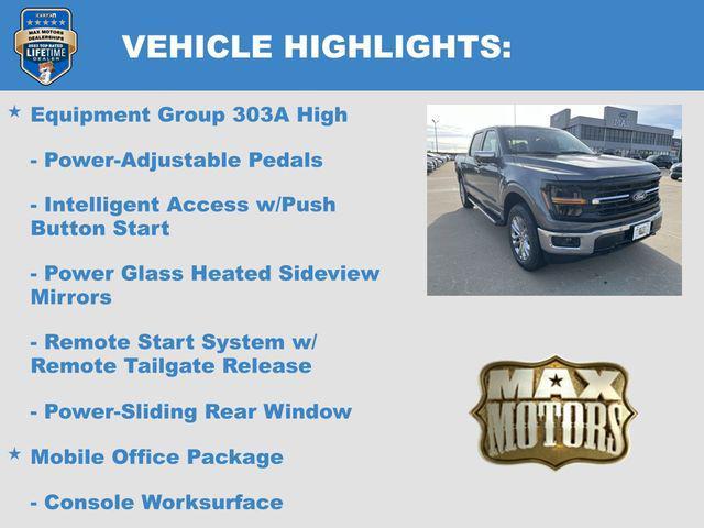 new 2024 Ford F-150 car, priced at $59,154