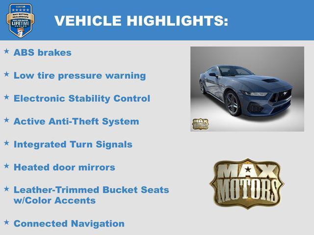new 2025 Ford Mustang car, priced at $54,013