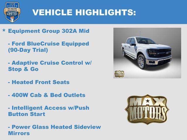 new 2024 Ford F-150 car, priced at $55,323