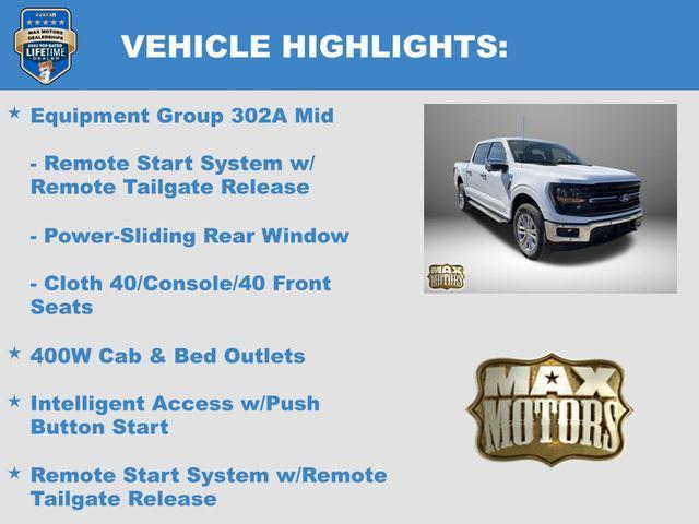 new 2024 Ford F-150 car, priced at $55,323