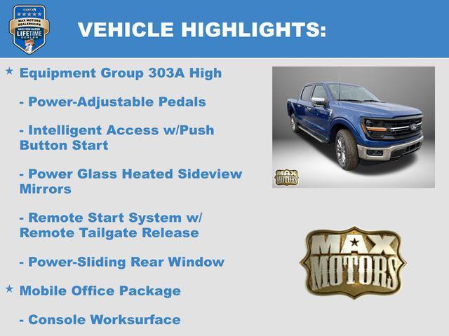 new 2024 Ford F-150 car, priced at $58,585