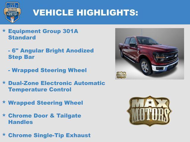 new 2025 Ford F-150 car, priced at $51,355
