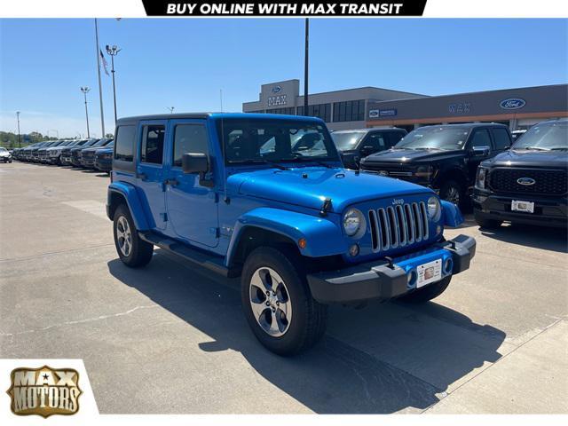 used 2016 Jeep Wrangler Unlimited car, priced at $23,784