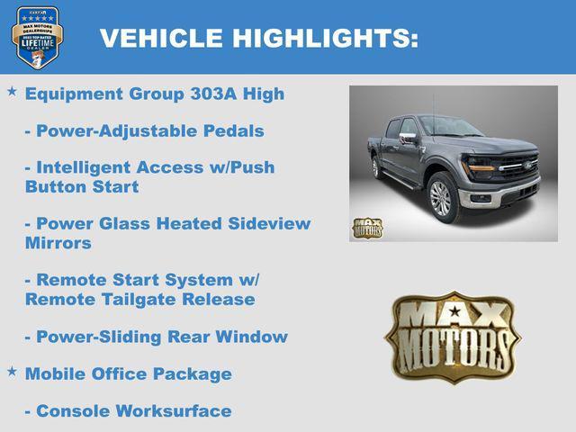 new 2024 Ford F-150 car, priced at $58,585