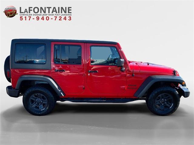 used 2016 Jeep Wrangler Unlimited car, priced at $17,062