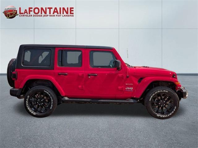 used 2021 Jeep Wrangler Unlimited 4xe car, priced at $31,554