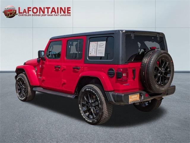 used 2021 Jeep Wrangler Unlimited 4xe car, priced at $31,554