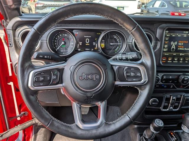 used 2021 Jeep Wrangler Unlimited 4xe car, priced at $31,554