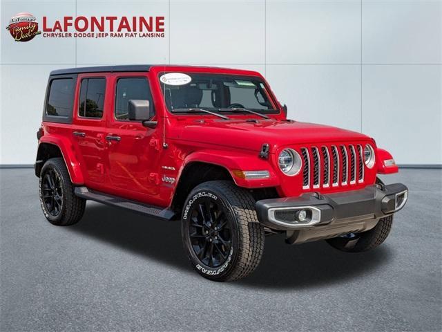 used 2021 Jeep Wrangler Unlimited 4xe car, priced at $31,554