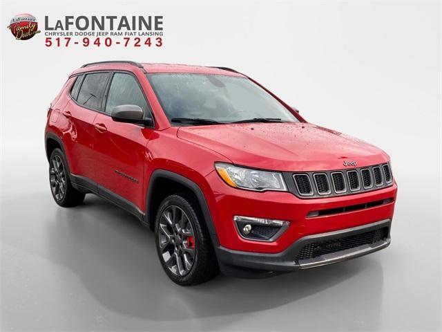 used 2021 Jeep Compass car, priced at $18,800