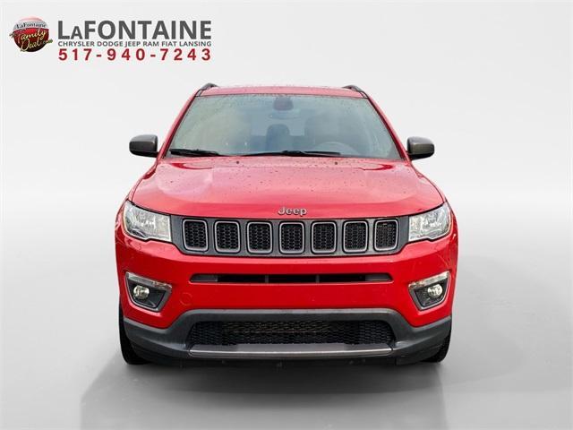 used 2021 Jeep Compass car, priced at $18,800