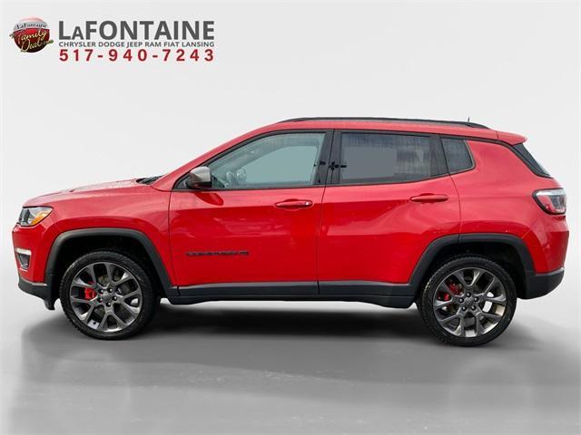 used 2021 Jeep Compass car, priced at $18,800