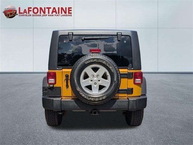 used 2014 Jeep Wrangler Unlimited car, priced at $18,411