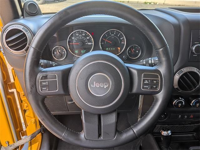 used 2014 Jeep Wrangler Unlimited car, priced at $18,411