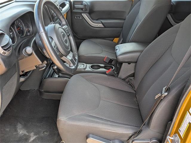 used 2014 Jeep Wrangler Unlimited car, priced at $18,411