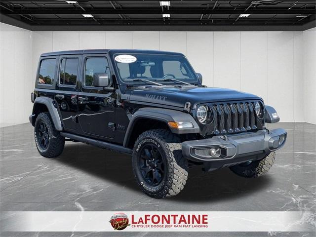 used 2020 Jeep Wrangler Unlimited car, priced at $27,956
