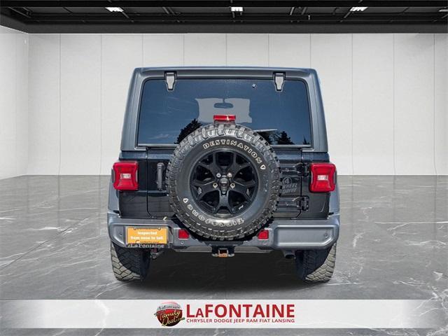 used 2020 Jeep Wrangler Unlimited car, priced at $27,956