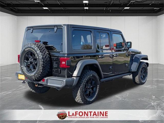 used 2020 Jeep Wrangler Unlimited car, priced at $27,956