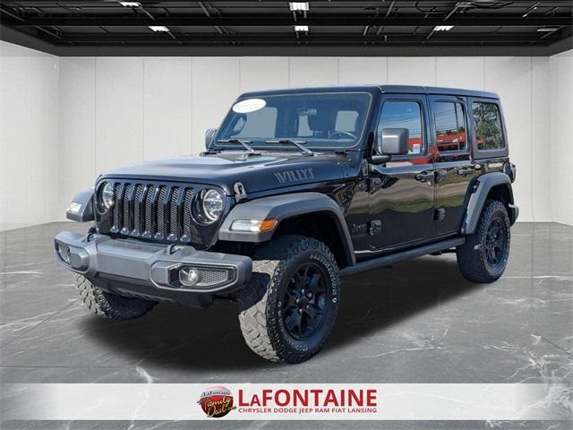 used 2020 Jeep Wrangler Unlimited car, priced at $27,956