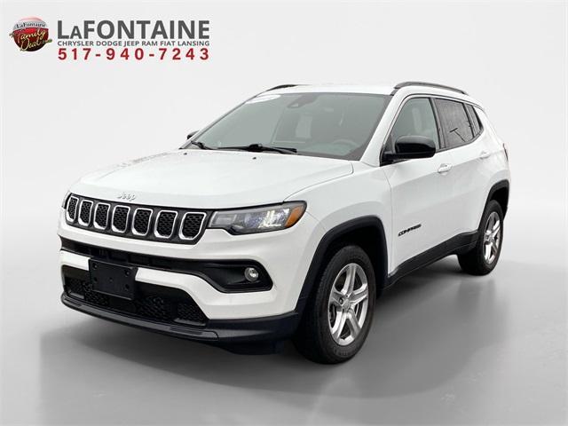 used 2023 Jeep Compass car, priced at $20,700