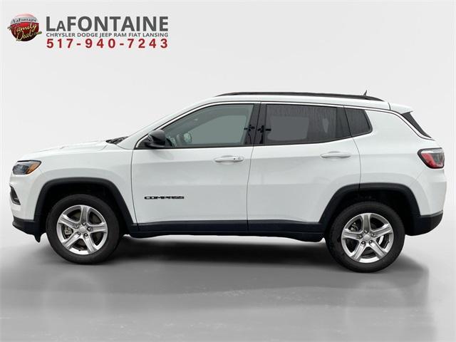 used 2023 Jeep Compass car, priced at $20,000