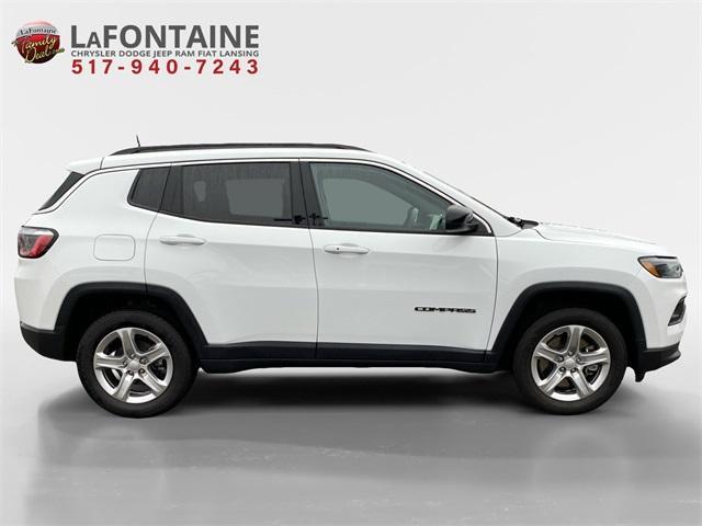 used 2023 Jeep Compass car, priced at $20,000