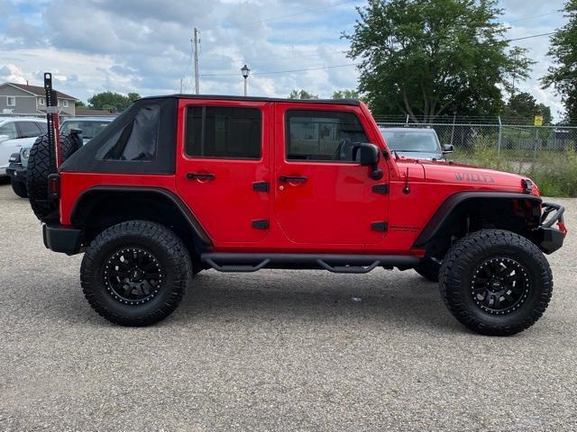 used 2017 Jeep Wrangler Unlimited car, priced at $15,997