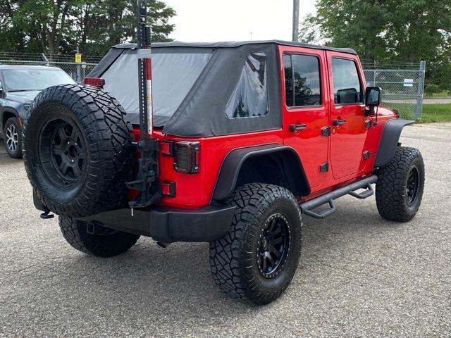 used 2017 Jeep Wrangler Unlimited car, priced at $15,997