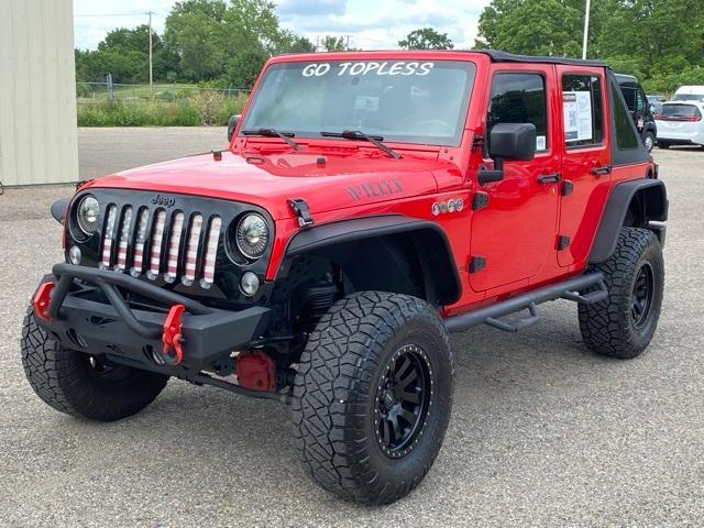 used 2017 Jeep Wrangler Unlimited car, priced at $15,997