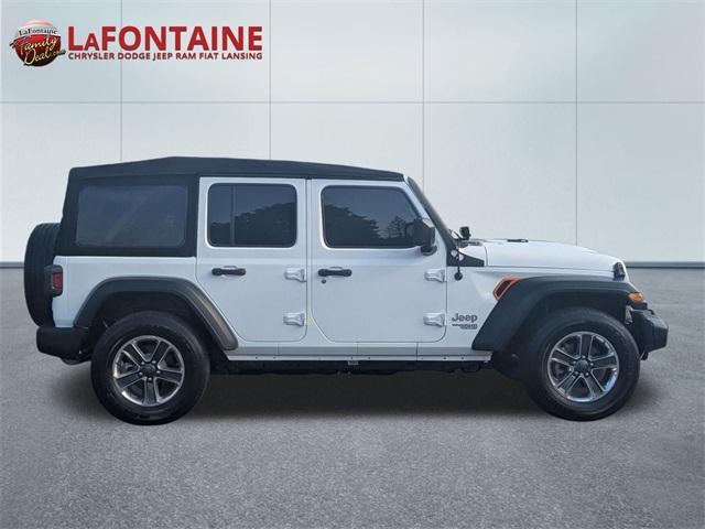 used 2021 Jeep Wrangler Unlimited car, priced at $23,449