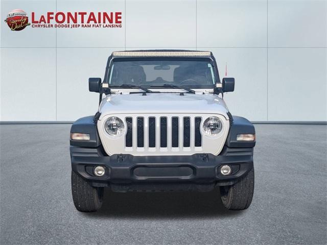 used 2021 Jeep Wrangler Unlimited car, priced at $23,449