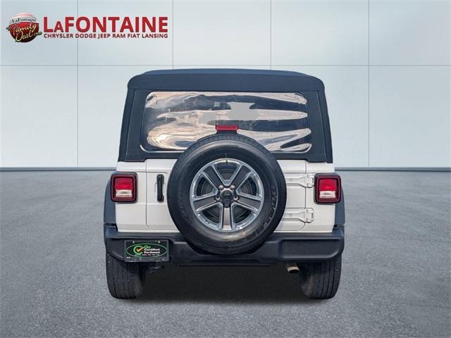used 2021 Jeep Wrangler Unlimited car, priced at $23,449