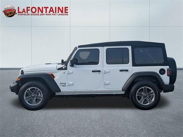 used 2021 Jeep Wrangler Unlimited car, priced at $23,449