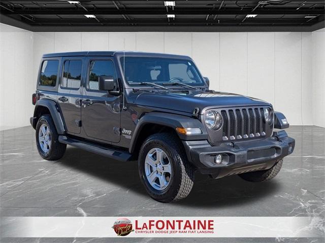 used 2018 Jeep Wrangler Unlimited car, priced at $21,904