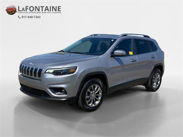 used 2021 Jeep Cherokee car, priced at $23,876