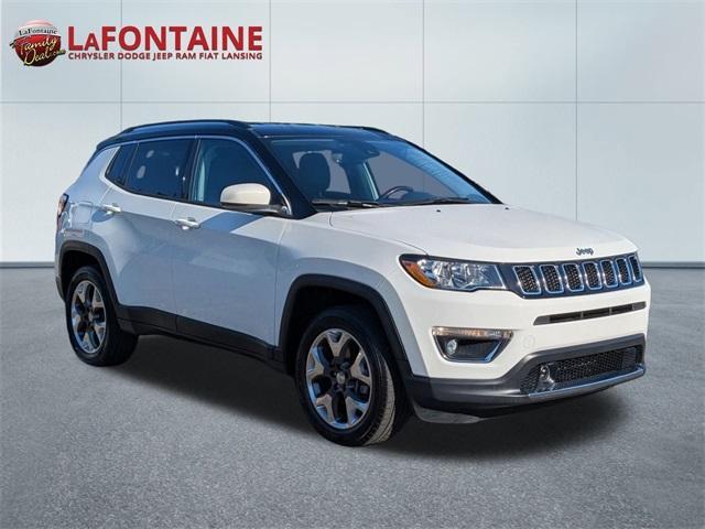 used 2021 Jeep Compass car, priced at $18,723