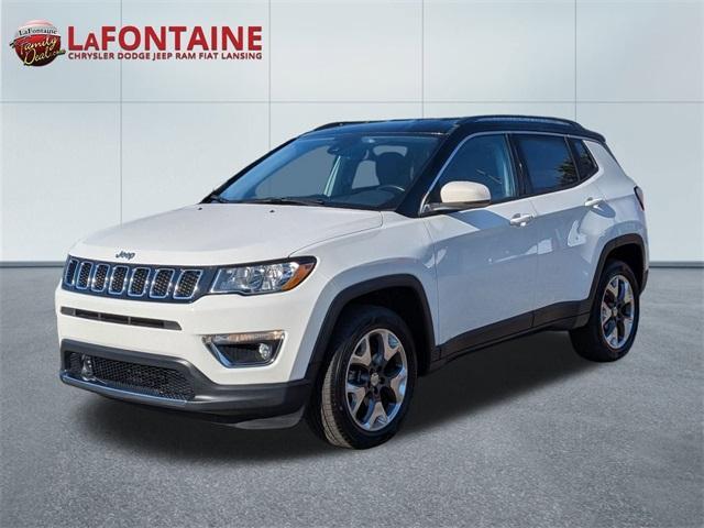 used 2021 Jeep Compass car, priced at $18,723