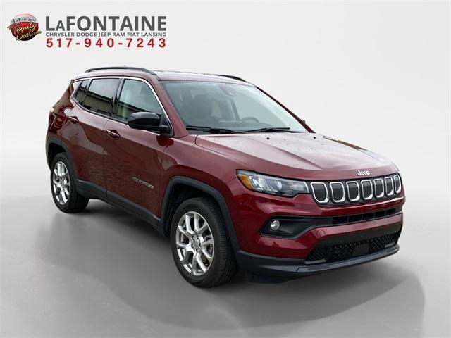 used 2022 Jeep Compass car, priced at $22,240