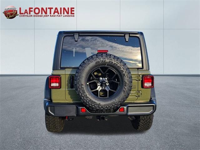 new 2025 Jeep Wrangler car, priced at $50,031