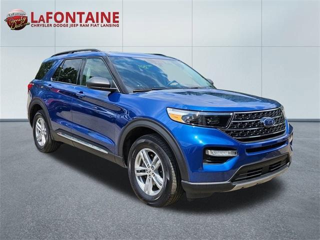 used 2021 Ford Explorer car, priced at $28,396