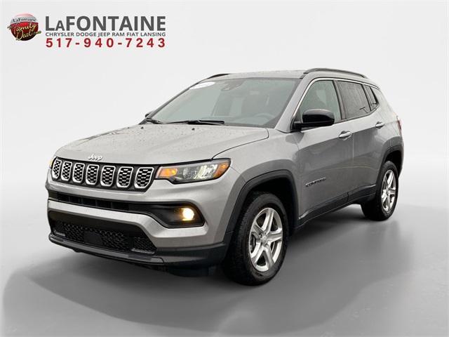 used 2024 Jeep Compass car, priced at $26,500