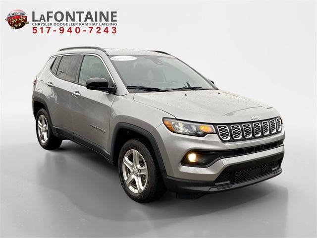 used 2024 Jeep Compass car, priced at $26,500