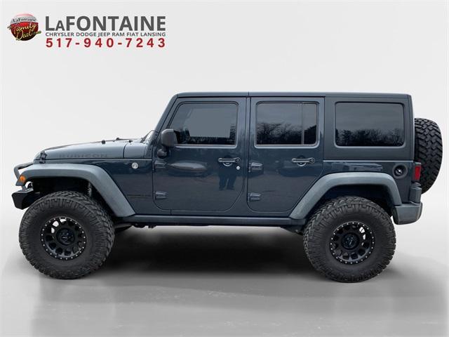 used 2016 Jeep Wrangler Unlimited car, priced at $21,850