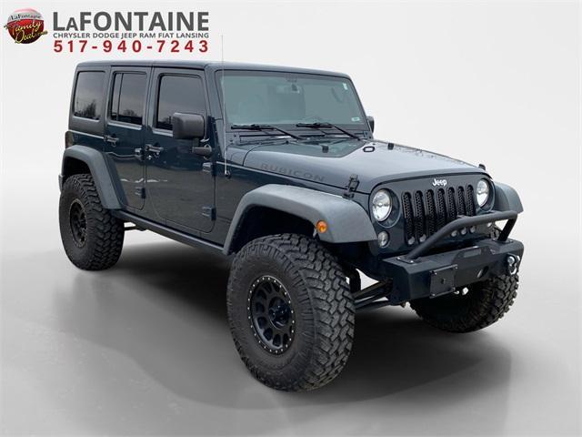 used 2016 Jeep Wrangler Unlimited car, priced at $21,850