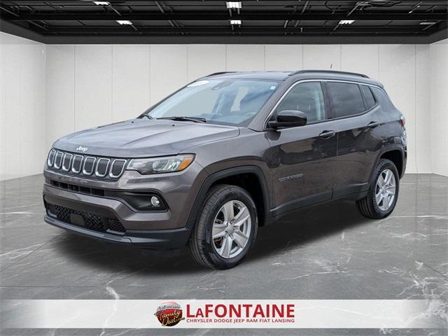 used 2022 Jeep Compass car, priced at $21,500