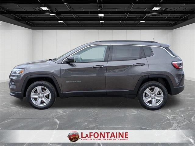 used 2022 Jeep Compass car, priced at $21,500