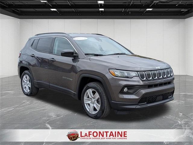 used 2022 Jeep Compass car, priced at $21,500