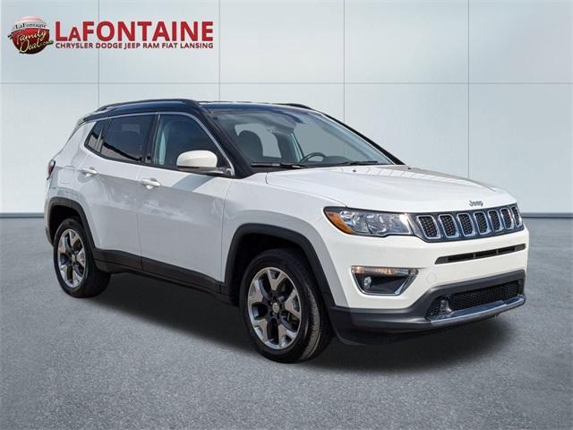 used 2021 Jeep Compass car, priced at $18,643