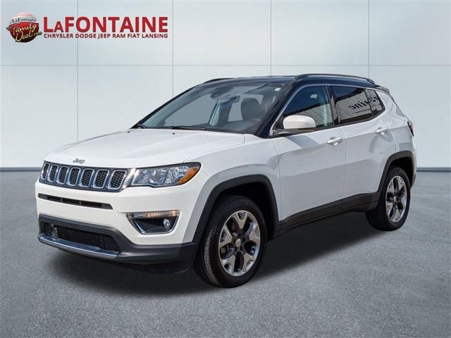 used 2021 Jeep Compass car, priced at $18,643